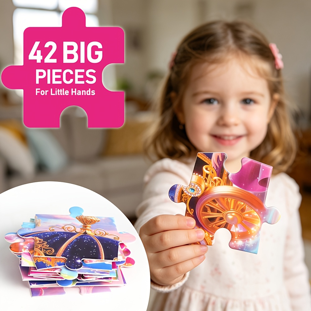 Educational Learning Large Pieces floor puzzle - Image 3