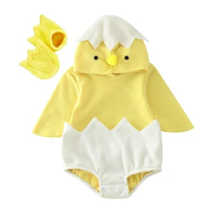 Infant Boys Girls Chicken Costume - Thumbnail Image 5