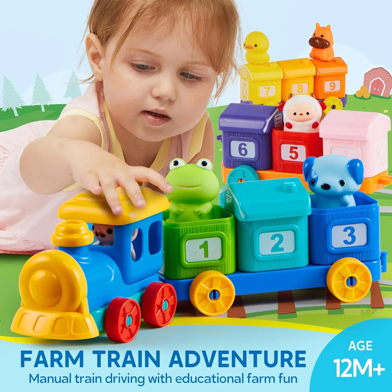 Counting Matching & Sorting 9 Farm Animals - Image 2