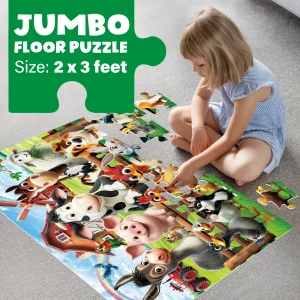 Large farm Puzzle for Toddlers