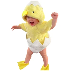 Infant Boys Girls Chicken Costume - Thumbnail Image 2