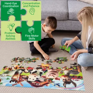 Large farm Puzzle for Toddlers - Thumbnail Image 3