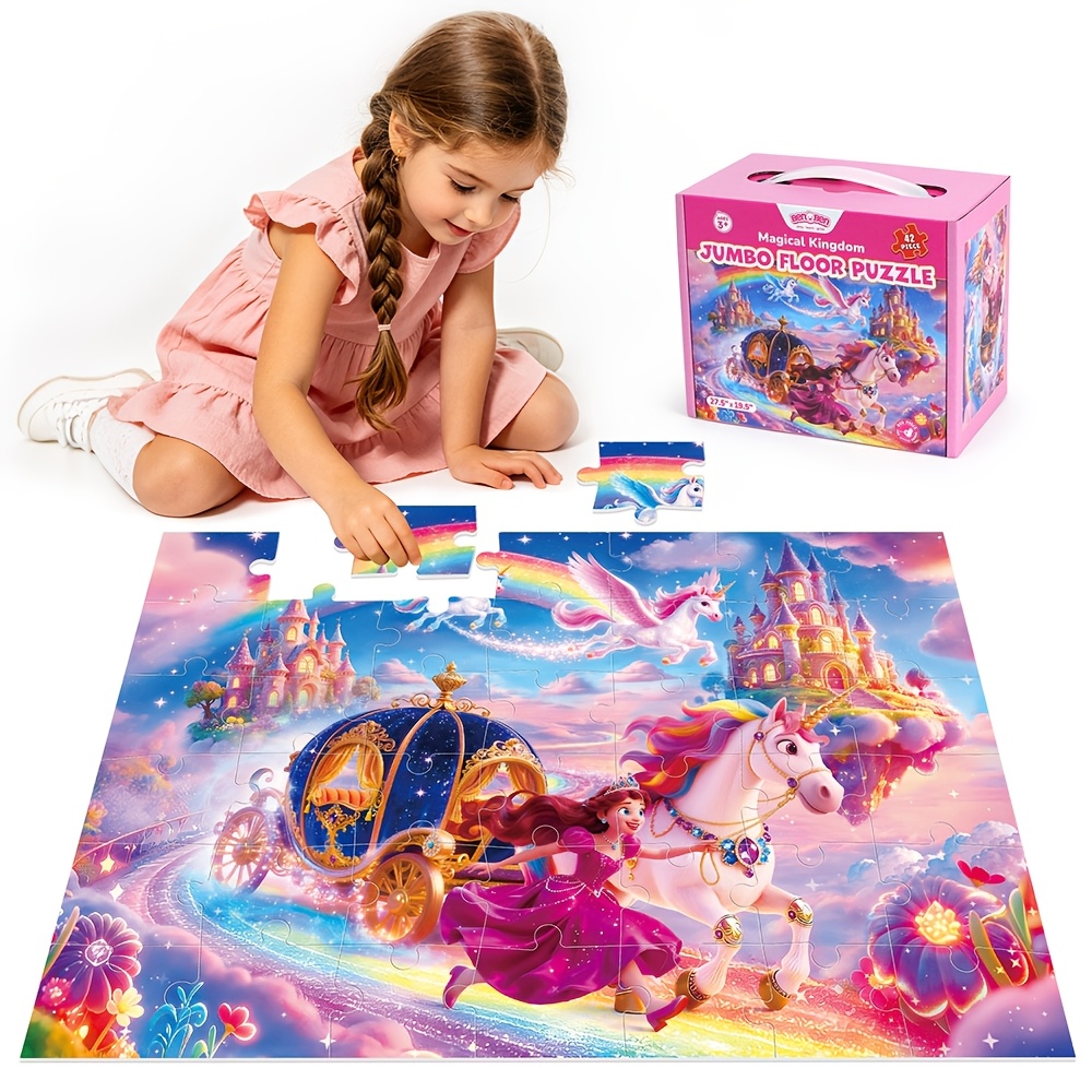 Educational Learning Large Pieces floor puzzle - Image 5